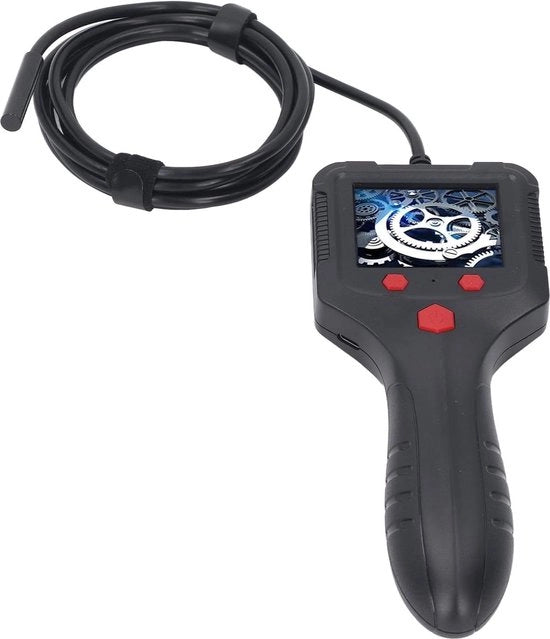 Endoscopio camera - camera per condotte fognarie - camera di ispezione industriale - controllo tubi - 2m.