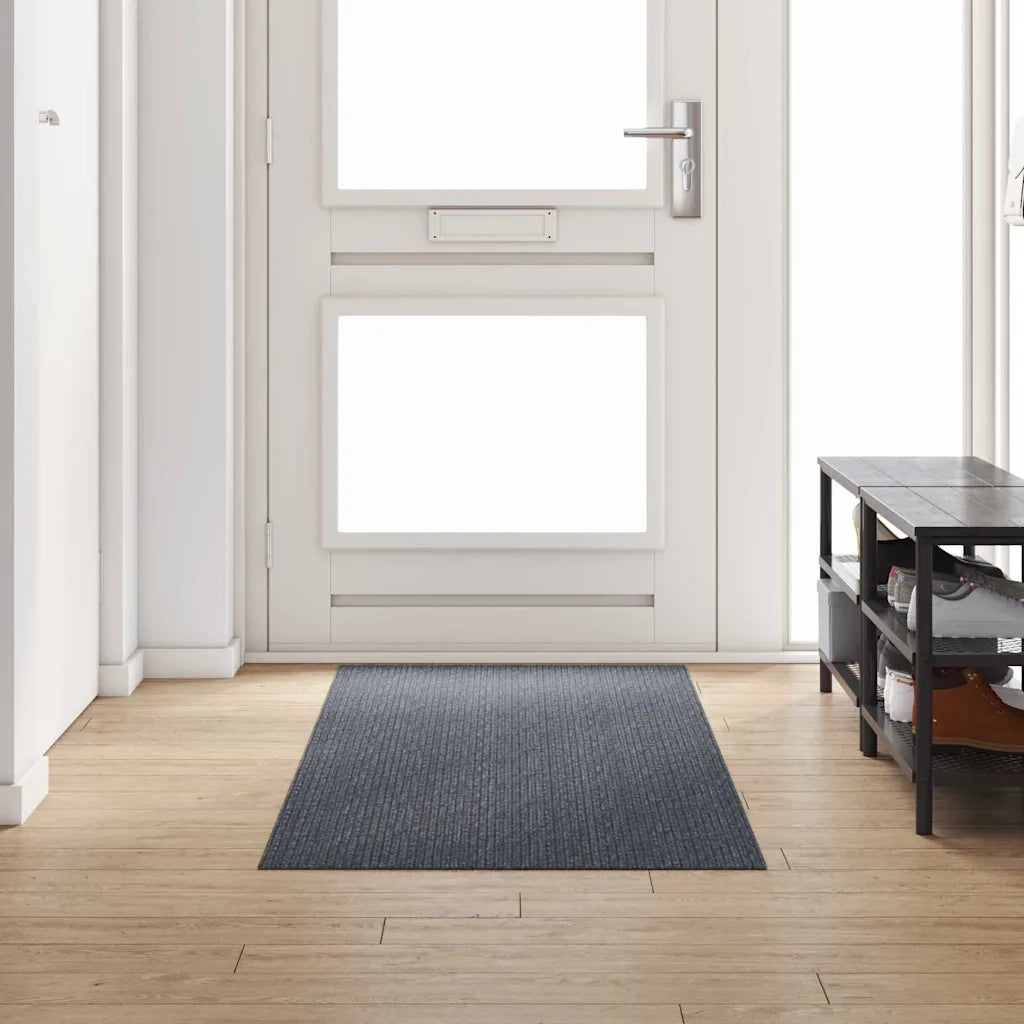 Runner in Moquette | Runner Tappeto Grigio 80 x 250 cm Tessuto