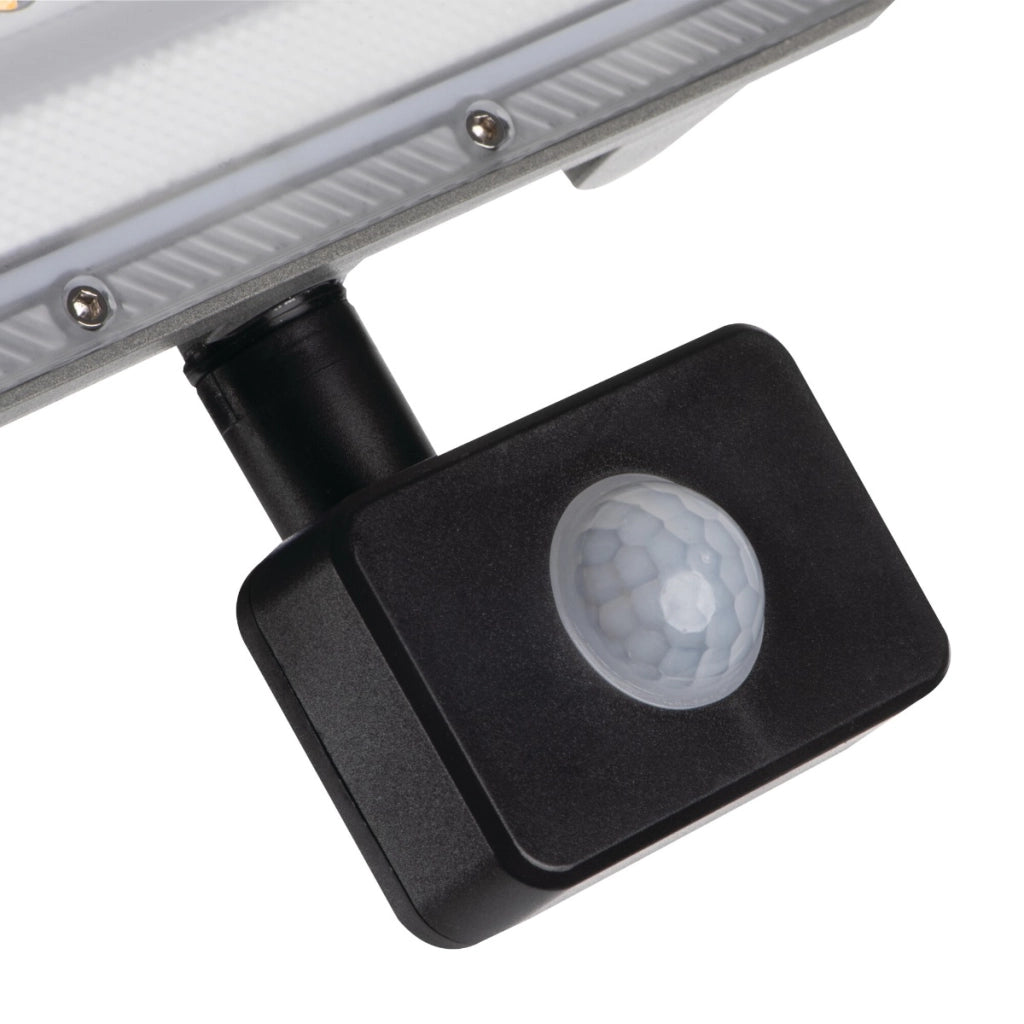 Faro LED esterno Kanlux ACETE 30W 3CCT PIR IP44 grigio