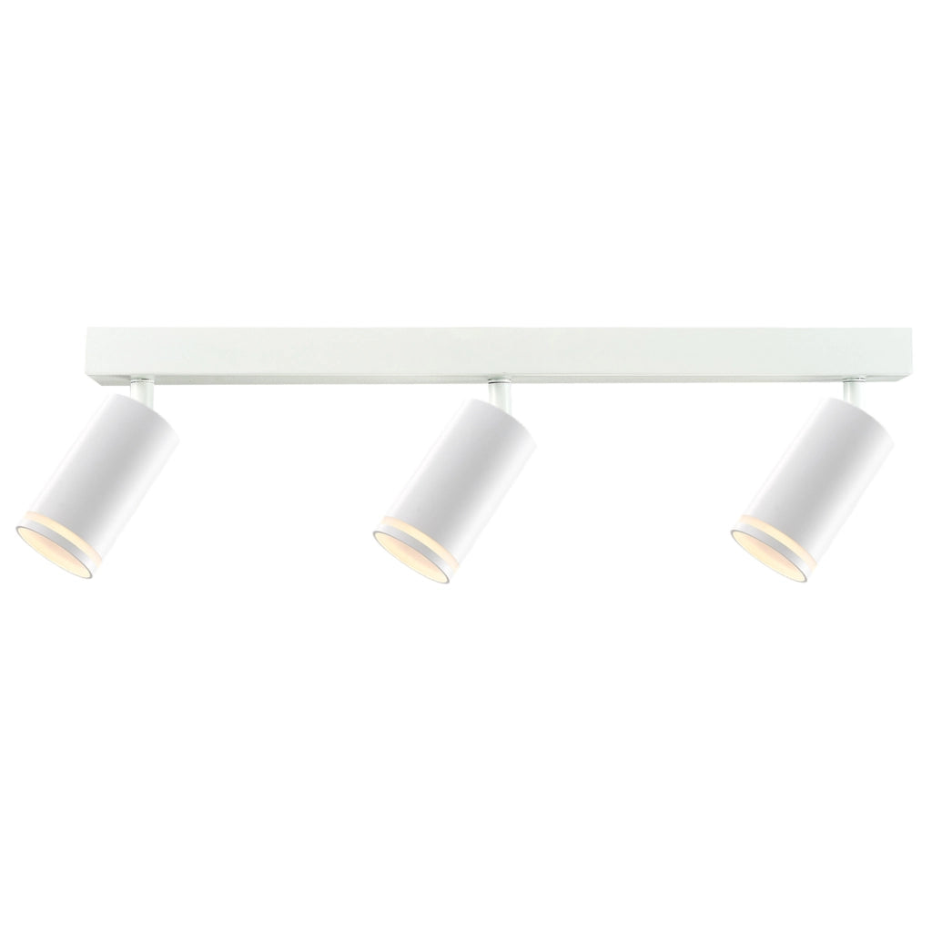 Lampada parete/soffitto 3xGU10 bianca Paris Polux IP20