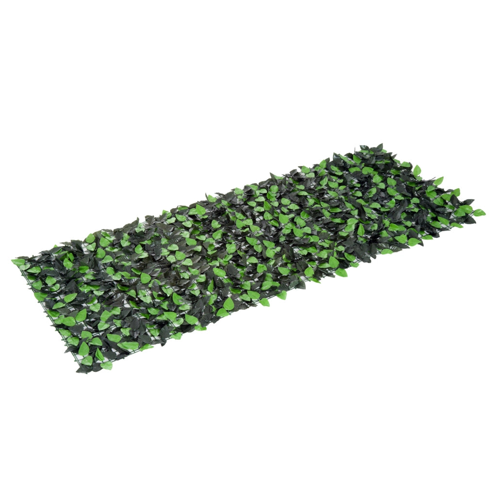 Schermo Privacy Artificiale 3x1 m ¨C Zephmum ¨C Verde PE per Balcone Giardino