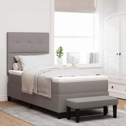 Letto a molle con testiera Talpa 80 x 200 cm Tessuto 3344027