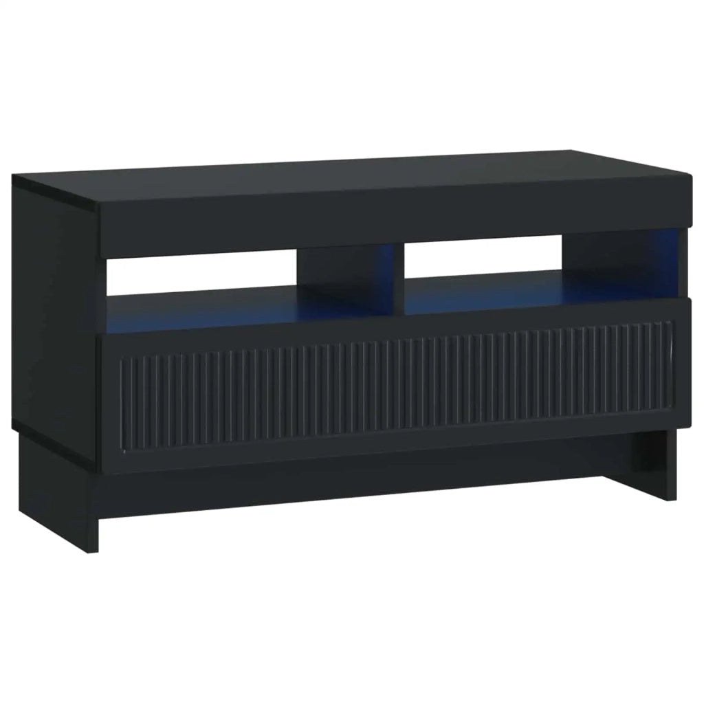 Mobile TV LED Nero Legno ingegnerizzato 896116