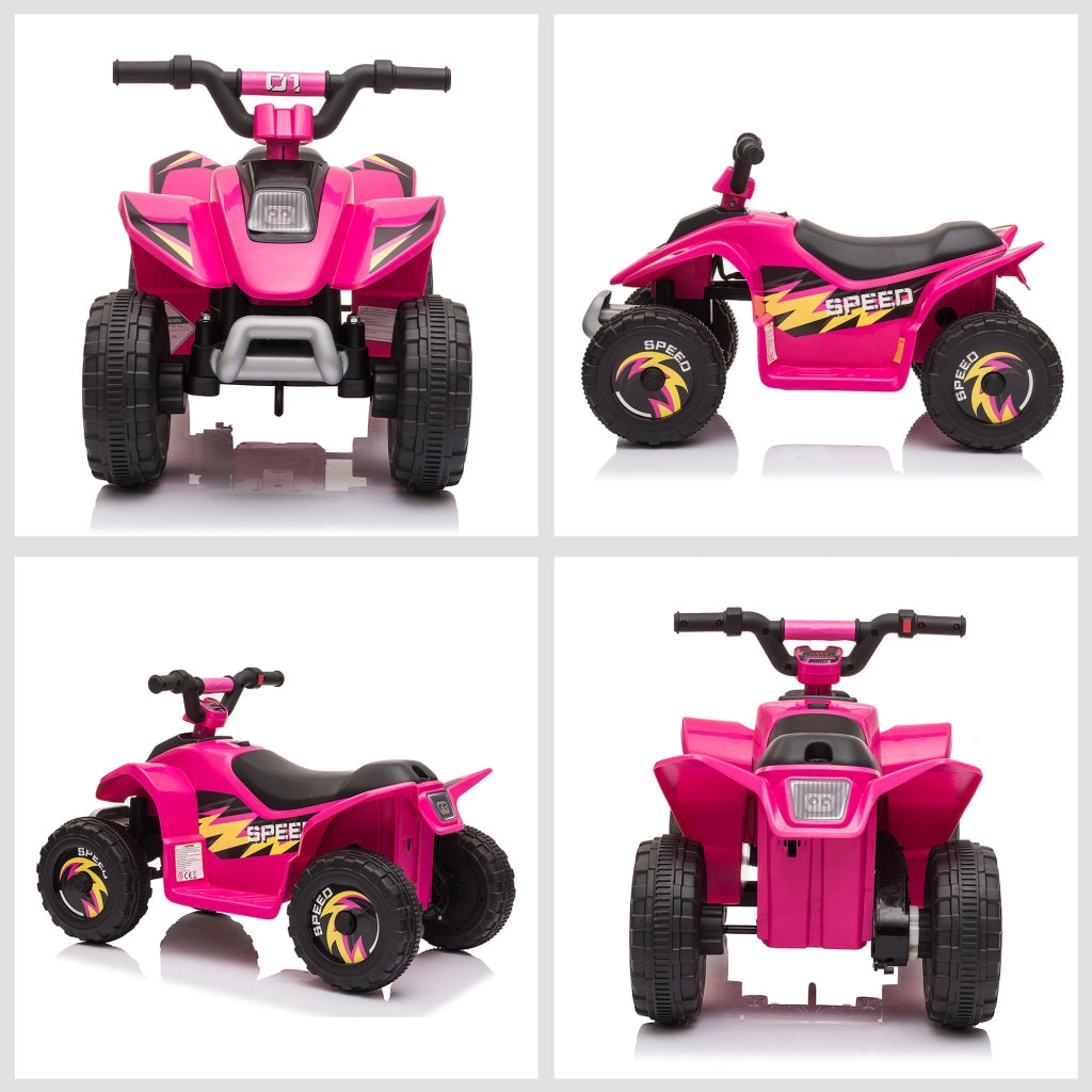 Quad Elettrico per Bambini ¨C Minimal ¨C Rosa 72x40x45.5 cm