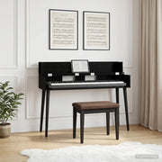 Scrivania studio Rovere Nero 152 x 40 x 19,5 cm 8006669