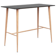 Set da Bar 7 pz Nero e Grigio 3057478