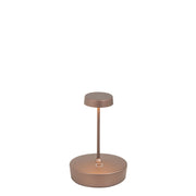Lampada a led da tavolo Swap mini pro Bronzo ricaricabile e dimmerabile - 2W, 2200-2700-3000K, IP65
