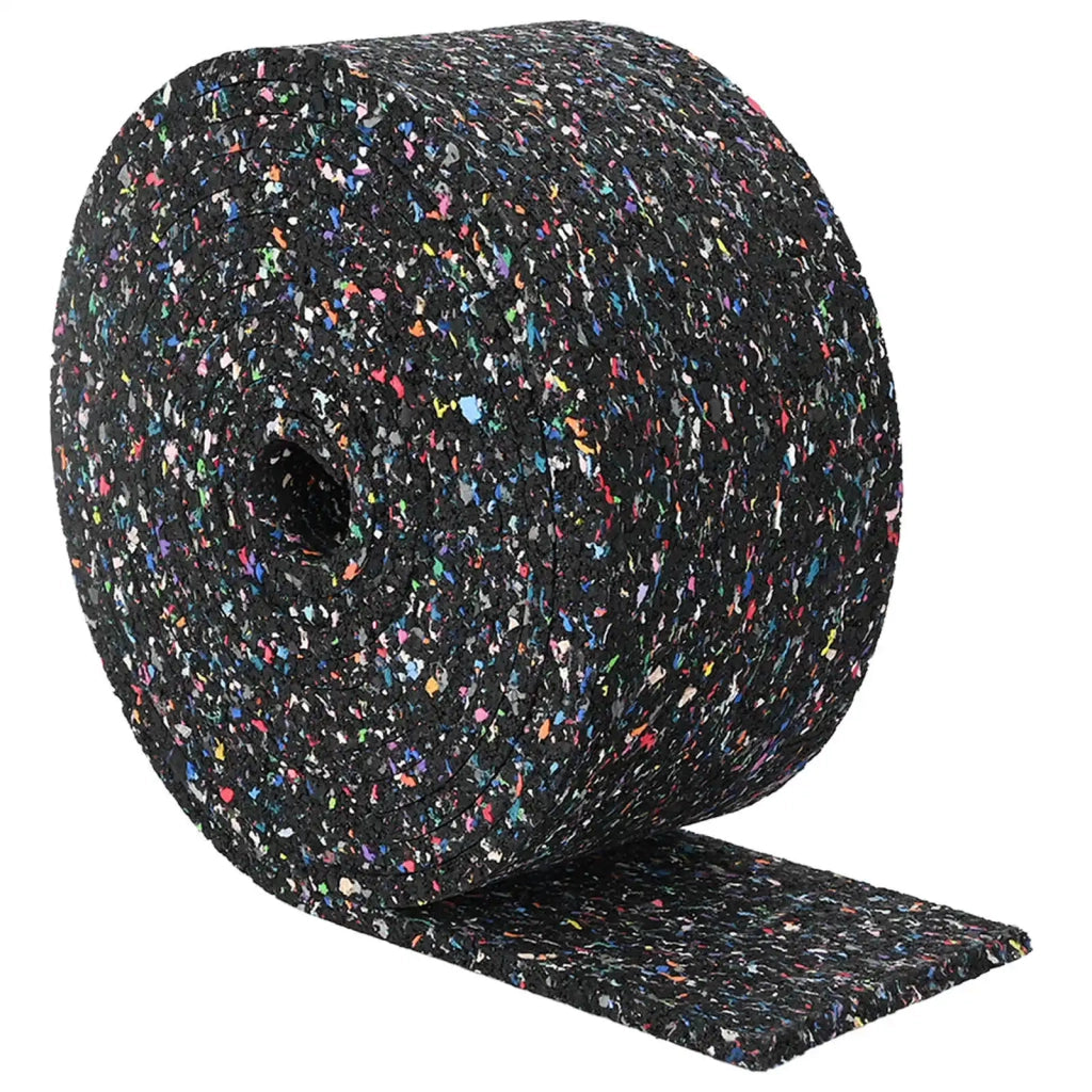 Rotolo di Granulato in Gomma Nero 1000 x 12 x 0,8 cm Gomma 42027303