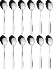 set di uncini per caffè 12 pezzi in acciaio inossidabile, serie Königstein