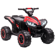 Quadro Elettrico Bambini 12V ¨C Minimal ¨C Rosso con Luci LED e Clacson
