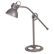 Lampada da terra in metallo marrone 28x28x85h