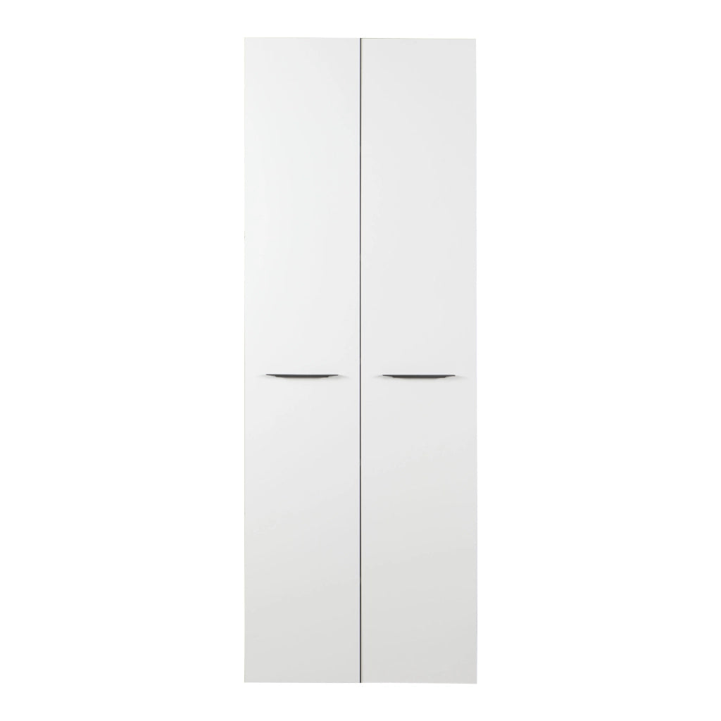 COPPIA ANTE DISEGNO 75XH210CM BIANCHE LACCATE