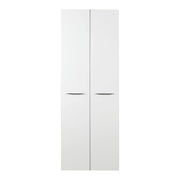 COPPIA ANTE DISEGNO 75XH210CM BIANCHE LACCATE
