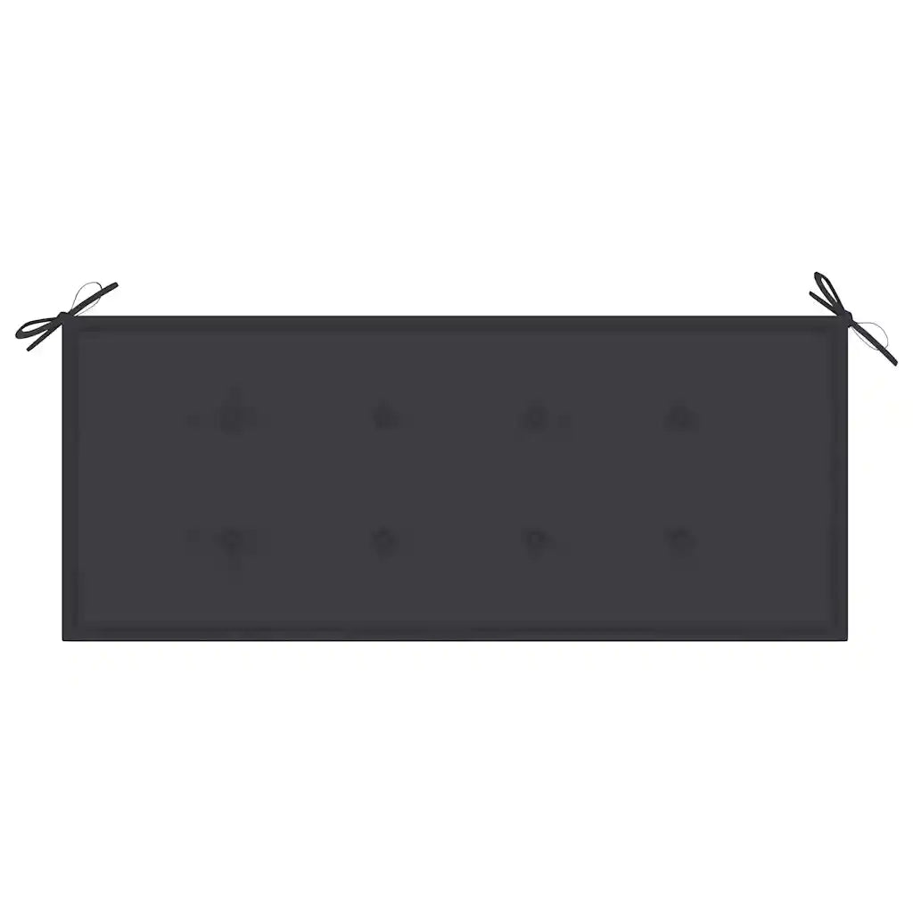 Panca da Giardino con Cuscino 120 cm in Bamb¨´ 121825