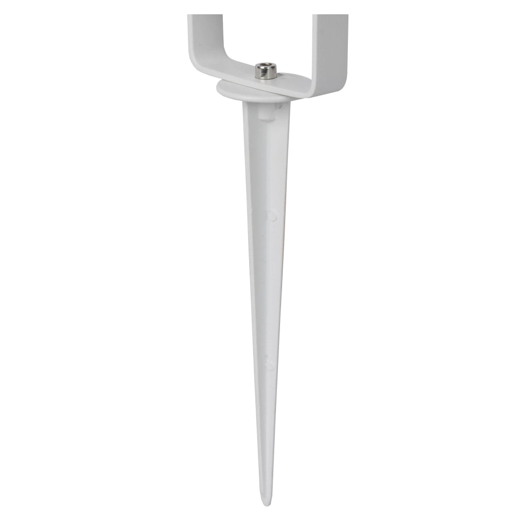 Faretto da giardino a picchetto Taylor GU10 IP65 bianco