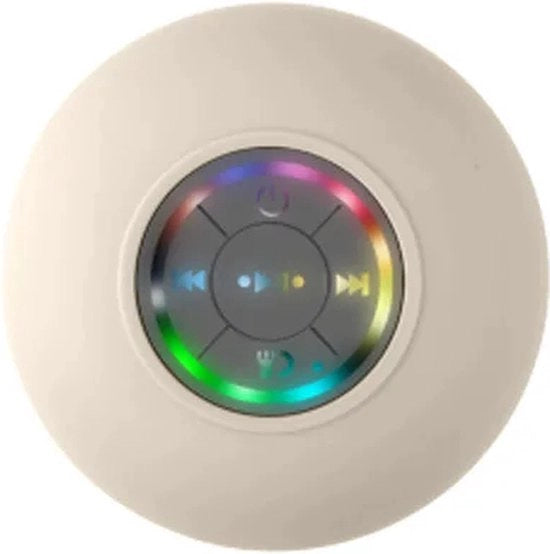 Parlante Bluetooth - Impermeabile - Box - Speaker da Bagno - Comando vocale - Bianco