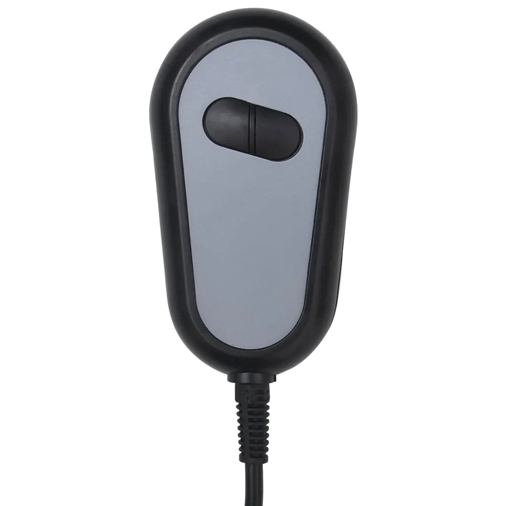 Poltrona Massaggiante Elettrica Nera in Tessuto 3143505