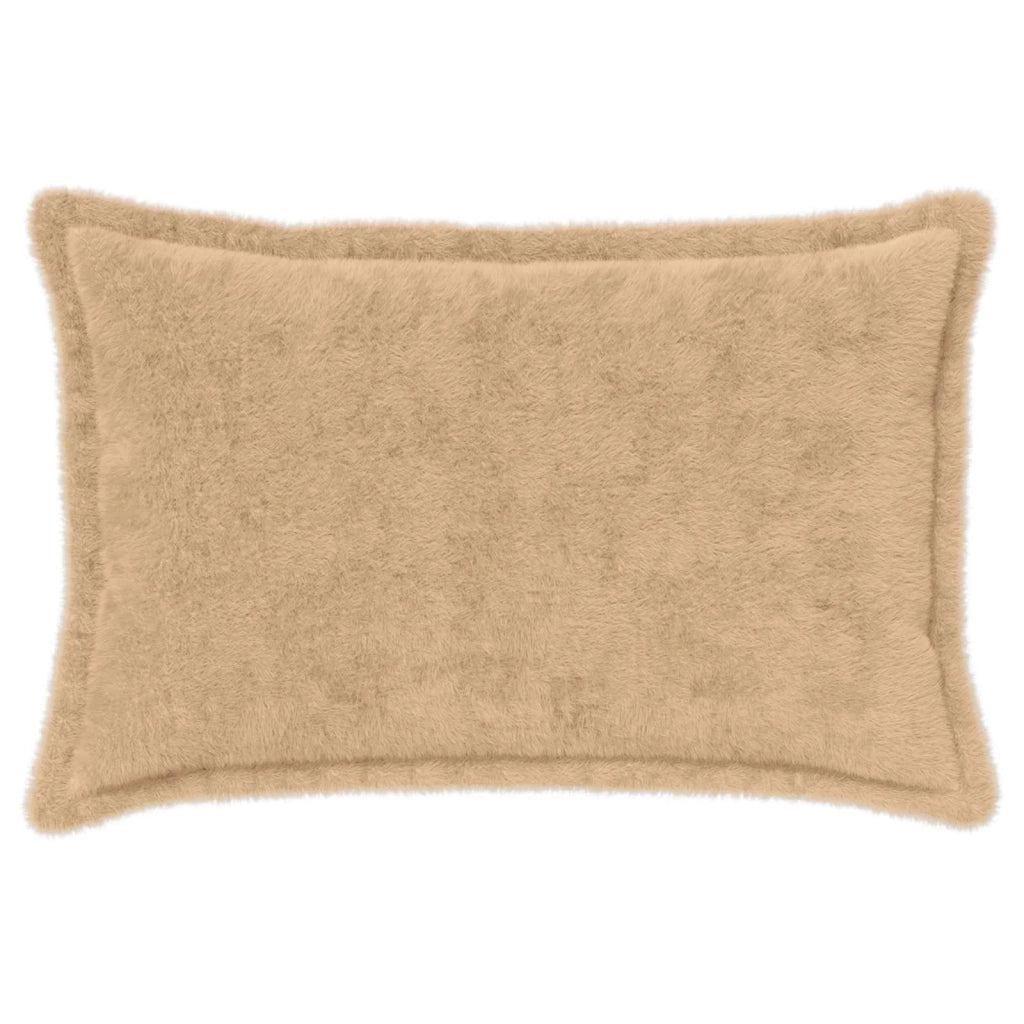 Federa 2 pz HOUTEN Crema 30 x 50 cm Pelliccia di Coniglio Finta 916315