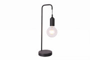 Candellux LAREN lampada da tavolo nera metallo E27