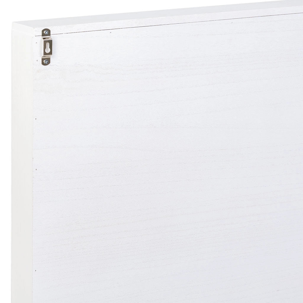 Testiera in legno bianco 160x07x100