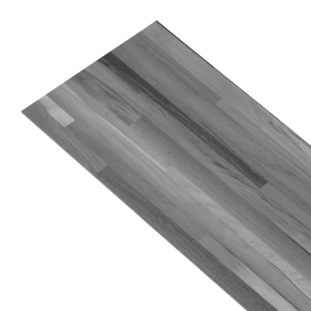 Listello per Pavimentazione Autoadesivo 32 pcs Grigio a righe 42046302