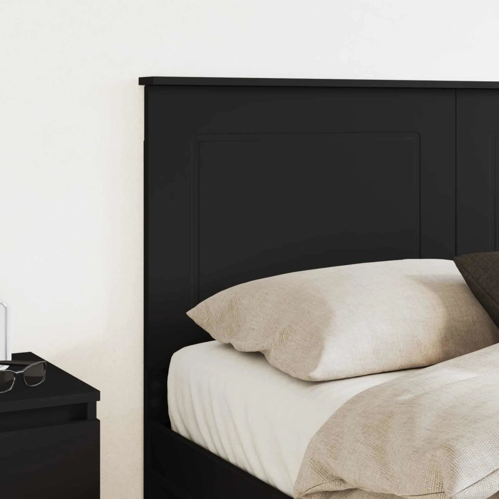 Testiera | Testata Rovere Nero 100 cm Legno ingegnerizzato