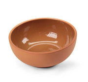 CIOTOLA TONDA IN TERRACOTTA  20 X 9 CM PER MICROONDE