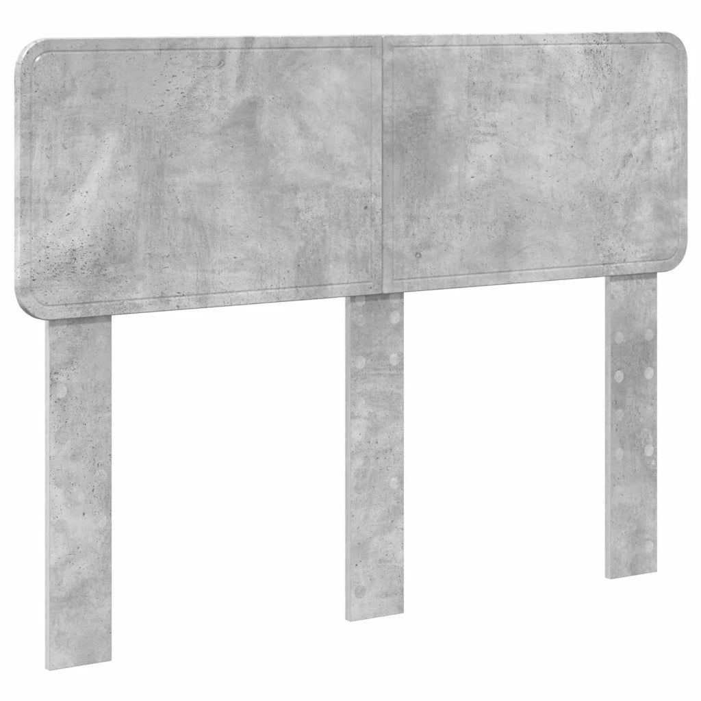 Struttura del letto con testiera Grigio cemento 120 x 190 cm 3412403