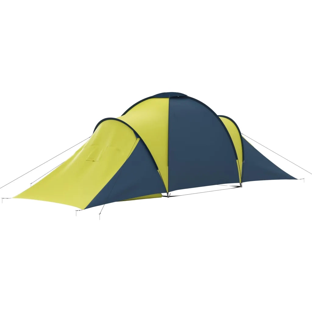 Tenda da campeggio | Tenda da campo per 6 Persone Blu e Giallo