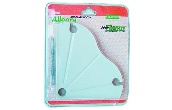 Porta sapone angolare Allegra METAF bianco