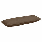 Cuscino per Schiena | Cuscino dorsale Marrone 140 x 19 x 50 cm Tessuto