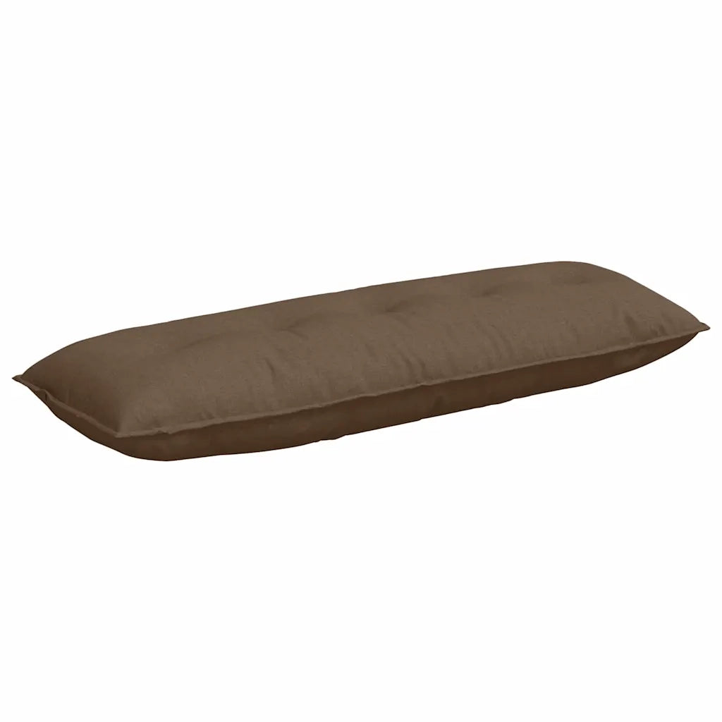 Cuscino per Schiena | Cuscino dorsale Marrone 140 x 19 x 50 cm Tessuto