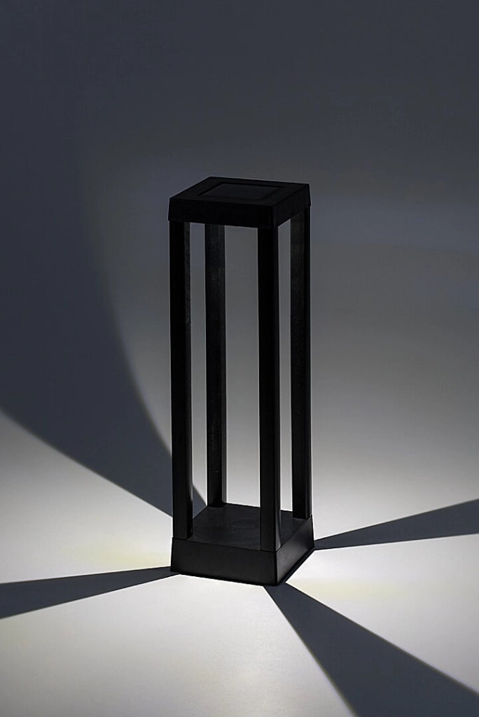 Lampada solare da giardino Cong nera 4000K IP44 Rabalux