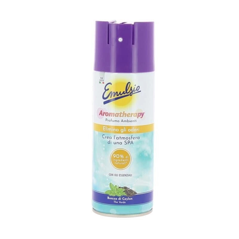 EMULSIO DEODORANTE SPRAY AROMATHERAPY PROFUMAZIONE MUGHETTO E GELSOMINO DA 350 ML