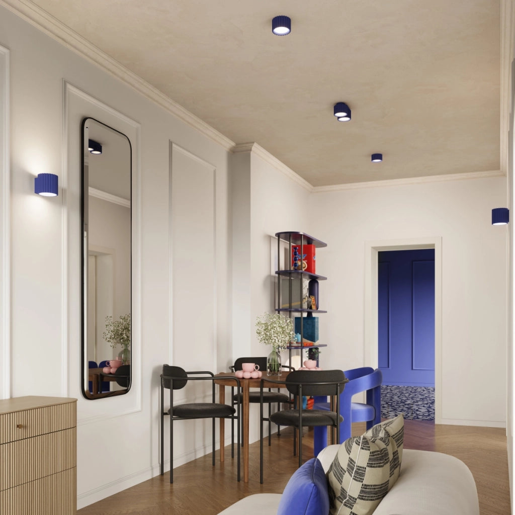 Lampada da soffitto AURA 1 ultramarine Gx53