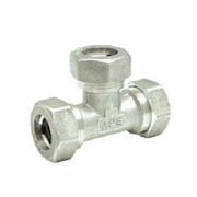 Tee intermedio in ottone con o r d.16 b08m356cr5