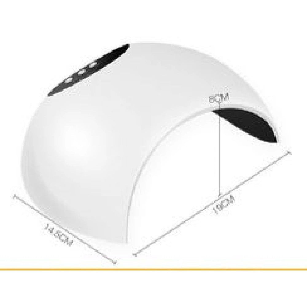 Trade Shop - Lampada Uv Led 48watt Per Unghie Fornetto Per Asciugatura Gel Smalto Usb Tx-9519 -