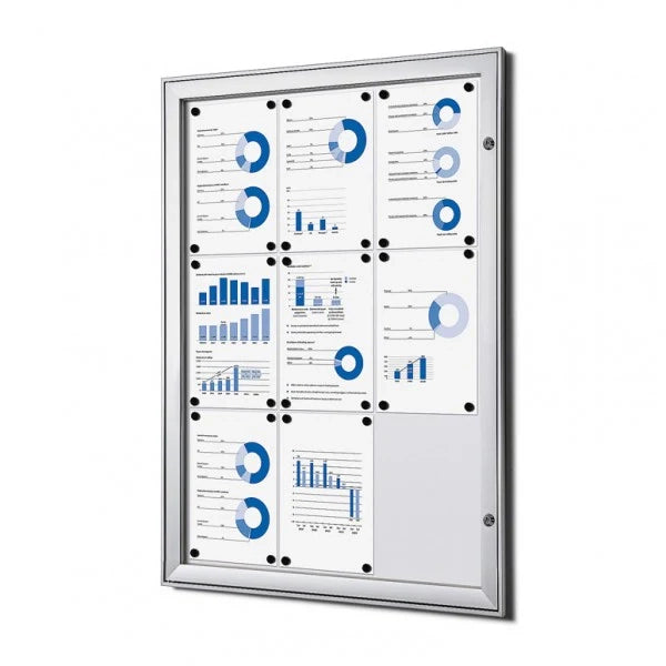 Bacheca per Esterno con apertura a libro - 4 x A4