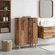 Mobiletto da Bagno DELFT Legno antico 59,5 x 31 x 80 cm 897063