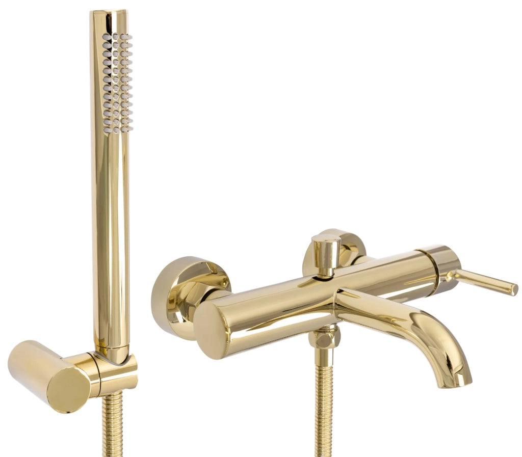 Rubinetto Da Vasca Rea Lungo Gold