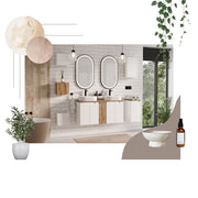 Set mobili bagno 80 cm Nova White 80 x 1401 x 1401 cm