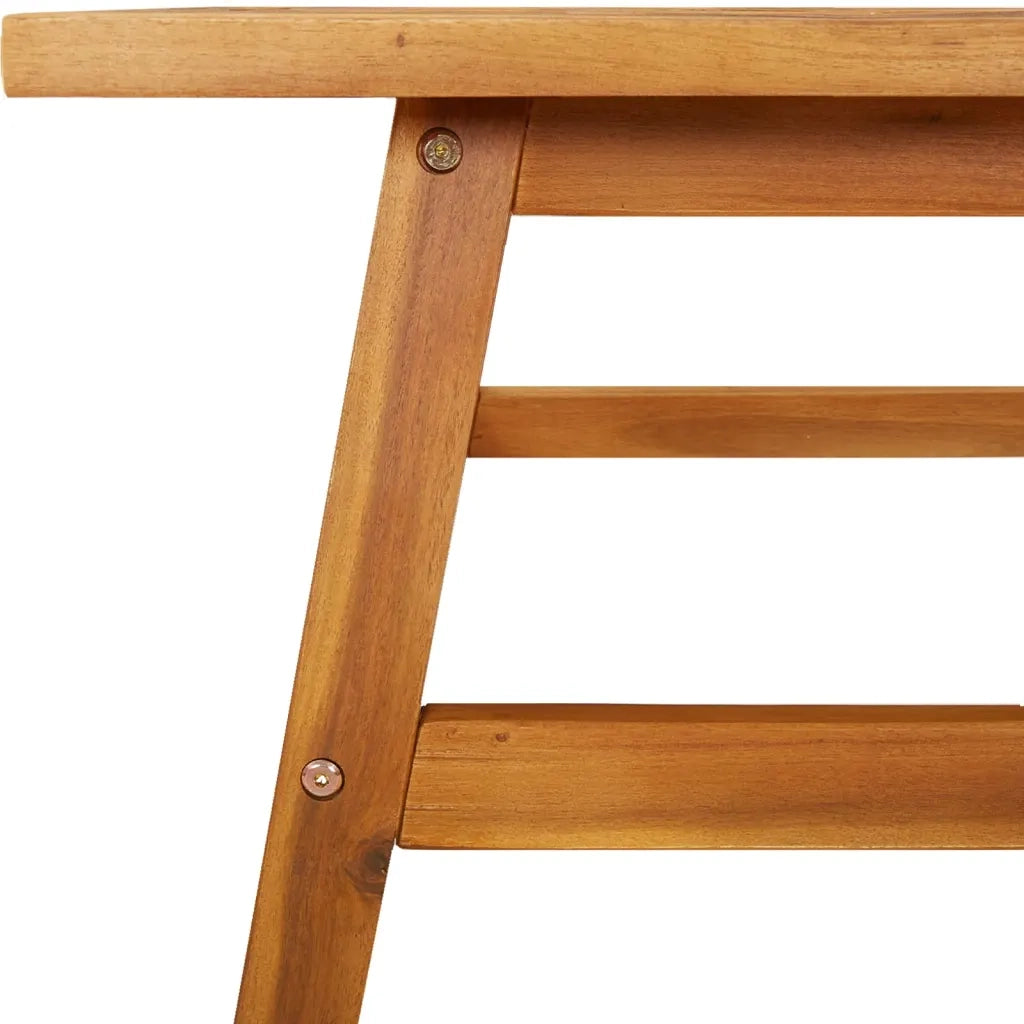 Set Salotto da Giardino 2 pz in Legno Massello di Acacia 362235