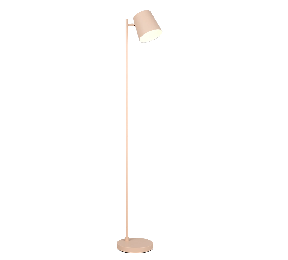 Piantana LED ricaricabile, metallo, sabbia, H 125 cm, Blake