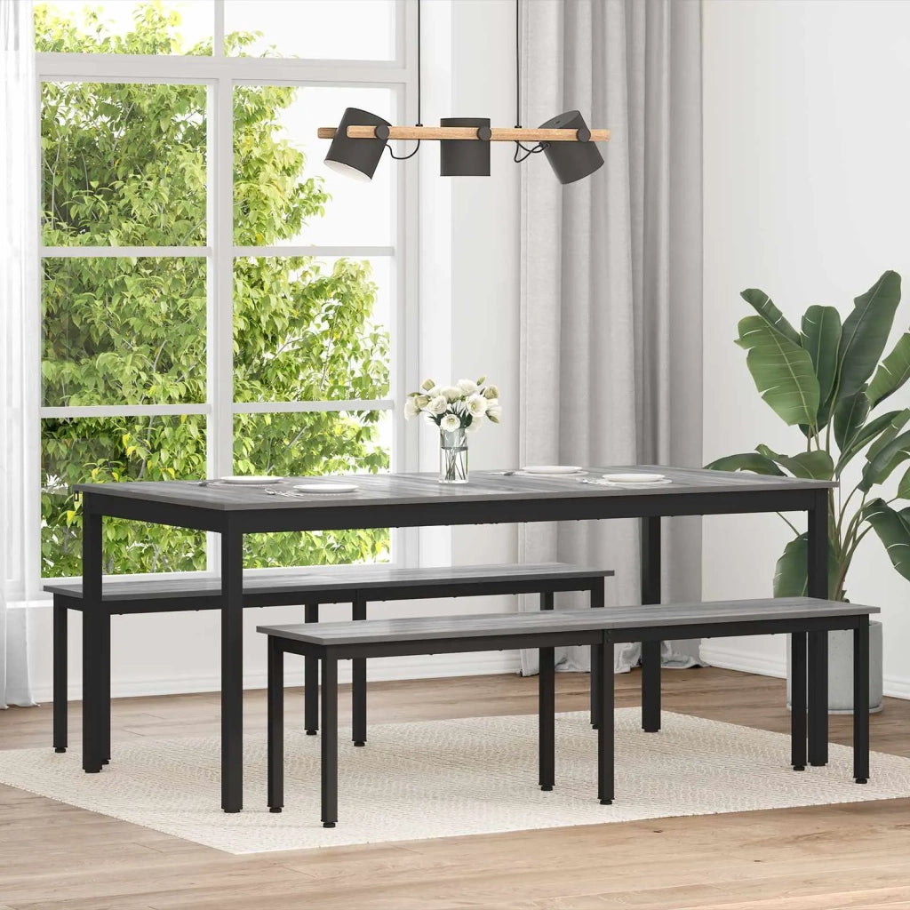 Tavoli da pranzo 2 pcs 180 x 90 x 75 cm Legno multistrato 3415381