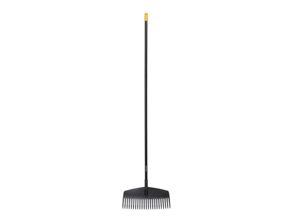 Fiskars Scopa per Foglie con Manico
