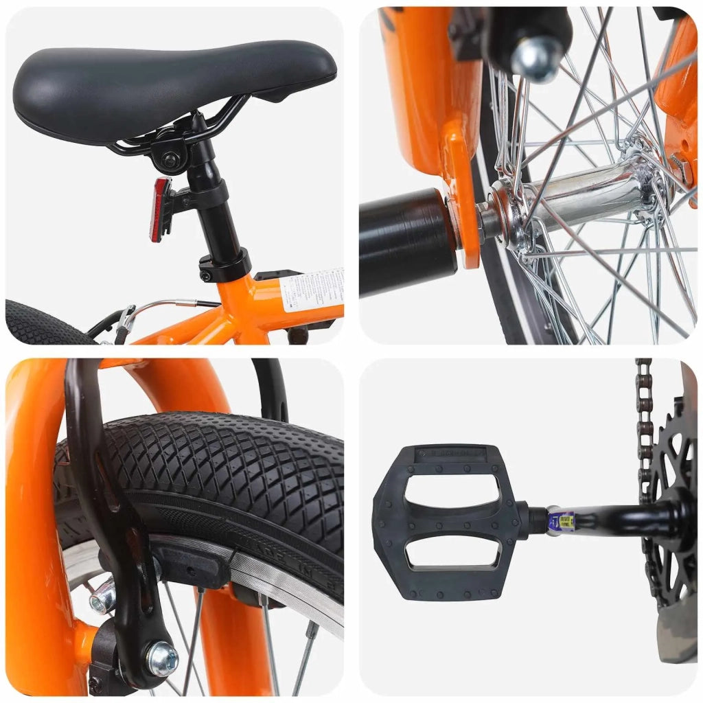 BMX 20 Pollici per oltre 9 anni Arancione