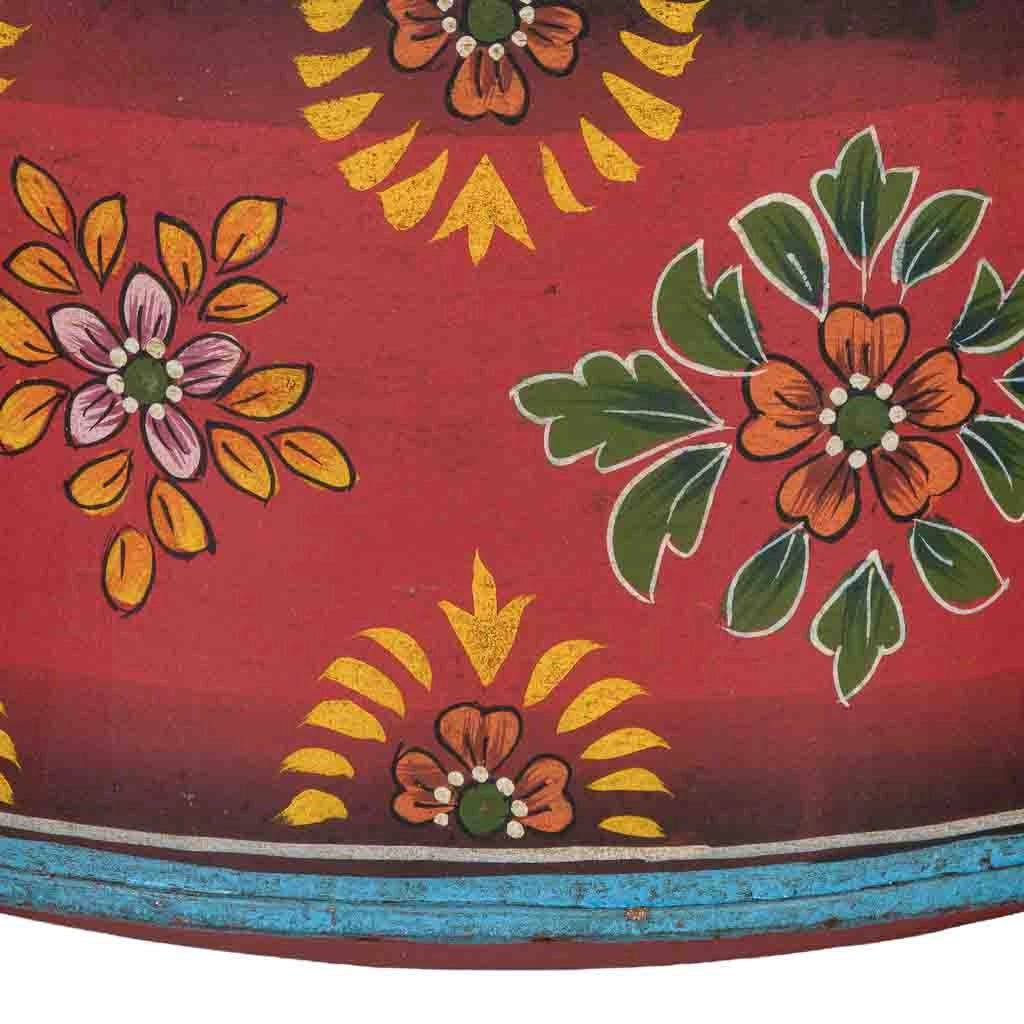Vaso in ferro multicolore 32x32x33 cm