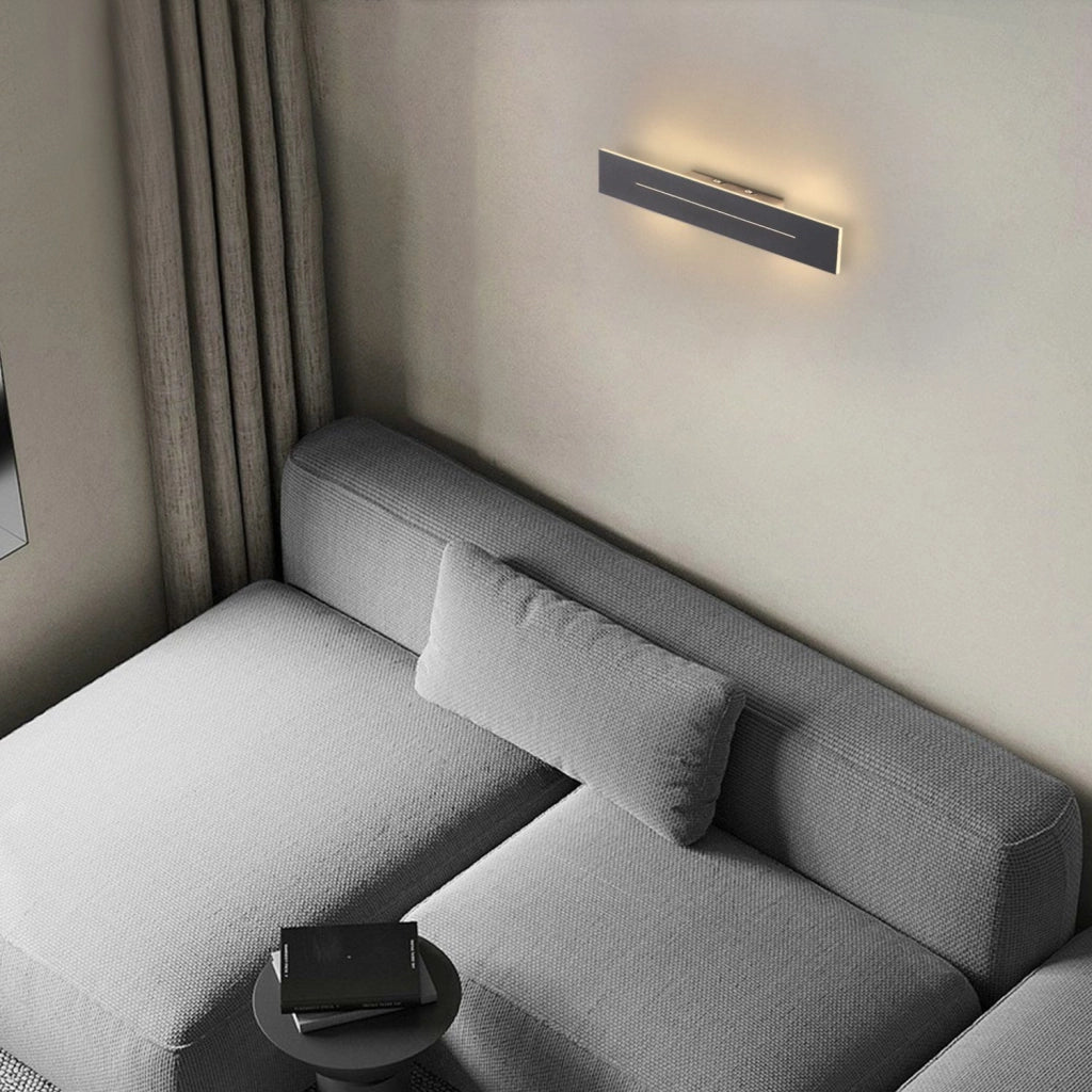 ZMH Applique LED per interni nera 30cm 60cm 100cm