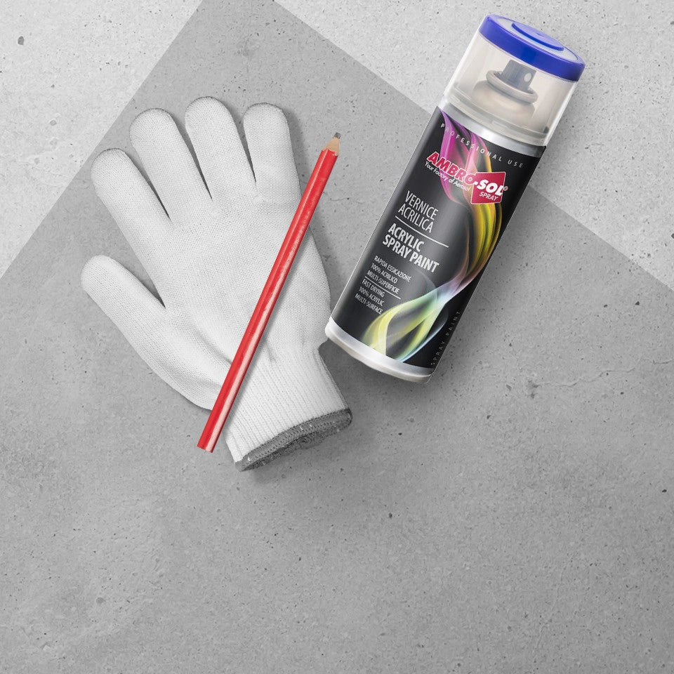 BOMBOLETTA SPRAY ACRILICO UNIVERSALE 400 ML Traparente opaco - 6 pezzi- AMBROSOL