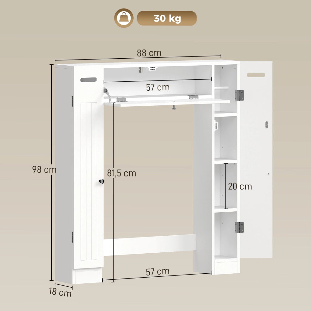 Mobile WC ¨C Minimal ¨C Bianco